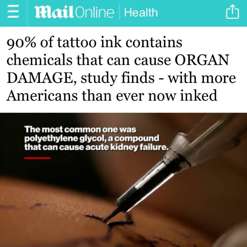 83 % tetovacích inkoustů může vést k rakovině: studieVědci analyzovali více než 50 značek ...
