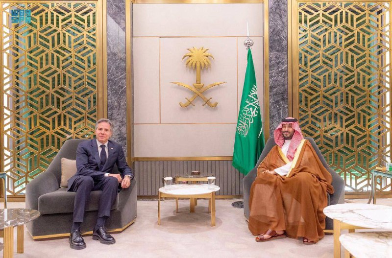 🇺🇸🇸🇦 Americký ministr zahraničí Antony Blinken přicestoval do Saúdské Arábie, aby...