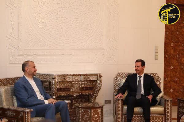 🐦‍⬛️🇮🇷🇸🇾 Íránský ministr zahraničí se v Damašku setkal se syrským prezid...