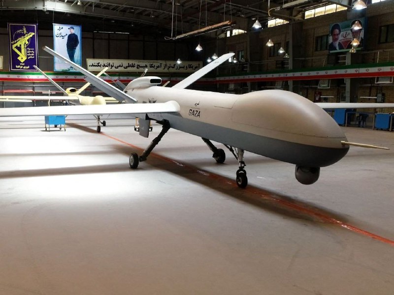 Na výstavě zbraní v Kataru byla představena modernizovaná verze íránského útočného UAV Ga...