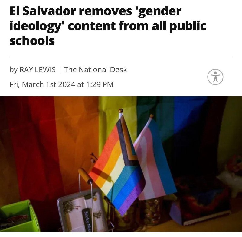 Prezident Salvadoru, 42letý Nayib Bukele, zaútočil na genderovou teorii rozhodnutím, že by nem?...