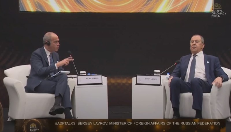 Prohlášení ruského FM Sergeje Lavrova na Antalya Diplomacy Forum:▪️Na Ukrajině jsou nejen z...