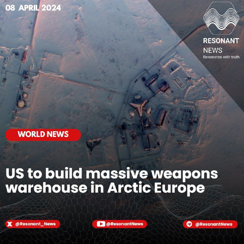 🐦‍⬛️🇺🇸Spojené státy zvažují zřízení obrovského skladiště zbraní v arktick?...