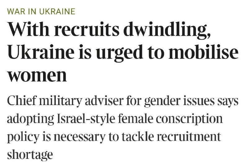 ❗️🇺🇦 Ukrajina musí odstranit svou „zastaralou mentalitu“ vůči ženám a přijmout p...