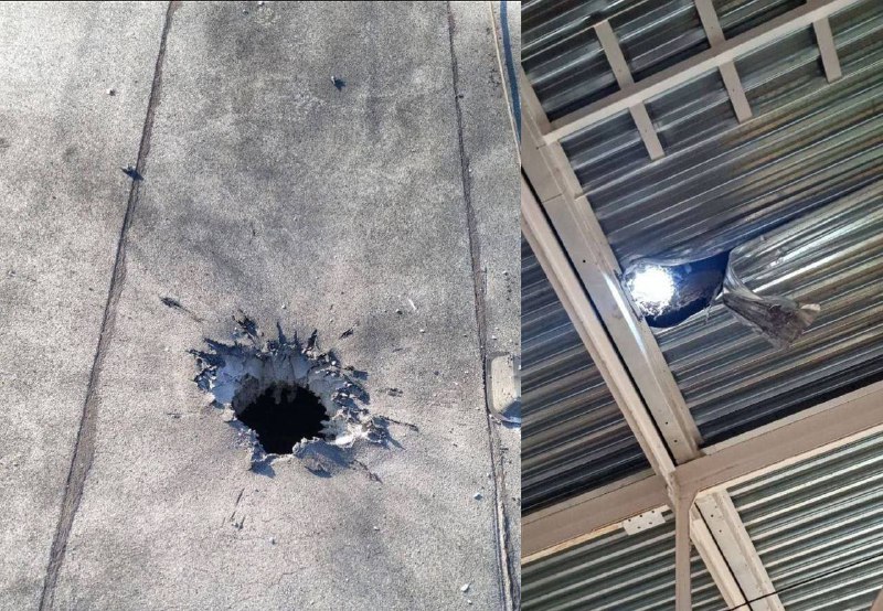 V důsledku úderu ukrajinského dronu byla poškozena střecha budovy Záporožské jaderné elektr...